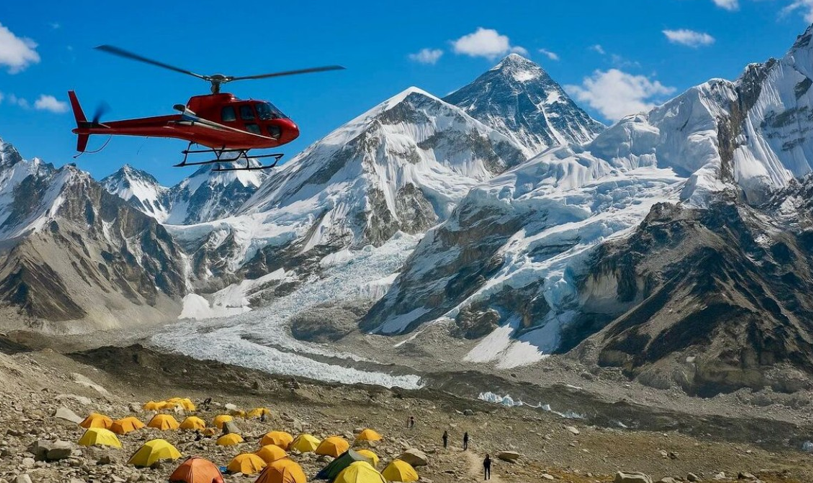 Everest Base Camp Helicopter Tour: A Complete Guide to Helicopter Tours, Flights, Services and Planning in Nepal